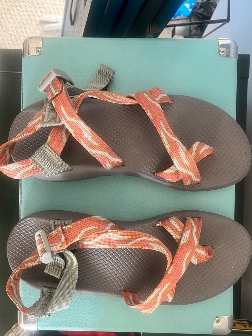 Chaco Women's Z/2 Classic Sandals - Going On Aqua Gray JCH108696
